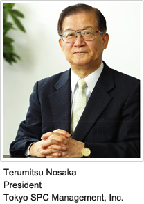 Terumitsu Nosaka President Tokyo SPC Management, Inc. 